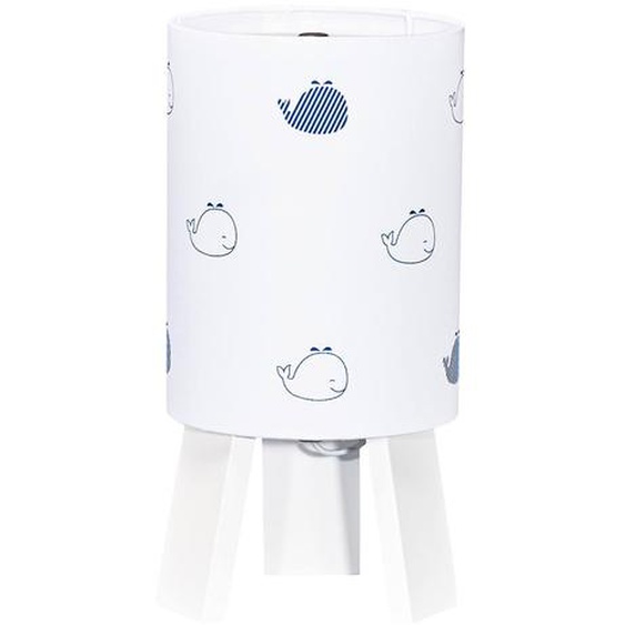 Lampe De Chevet En Coton Blanc
