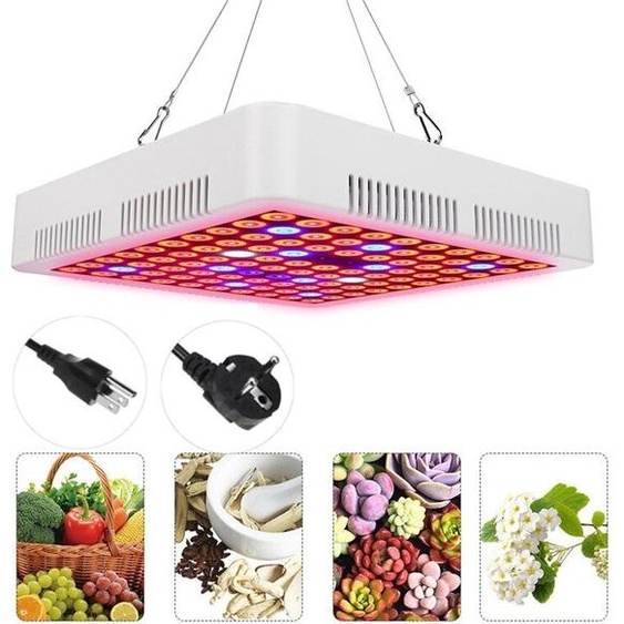 Lampe de croissance LED Hydroponique à spectre complet pour plantes dintérieur Fleur Bloom IP66 - EU Plug