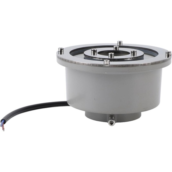 Lampe de fontaine LED en acier inoxydable Haute luminosité Submersible Spot de paysage sous-marin Blanc chaud 6W