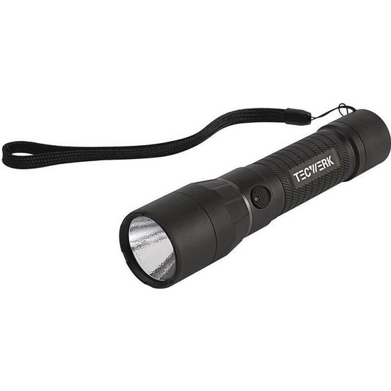 Lampe de poche LED 100 - 3000 lm High Performance Torch Li-ion noir