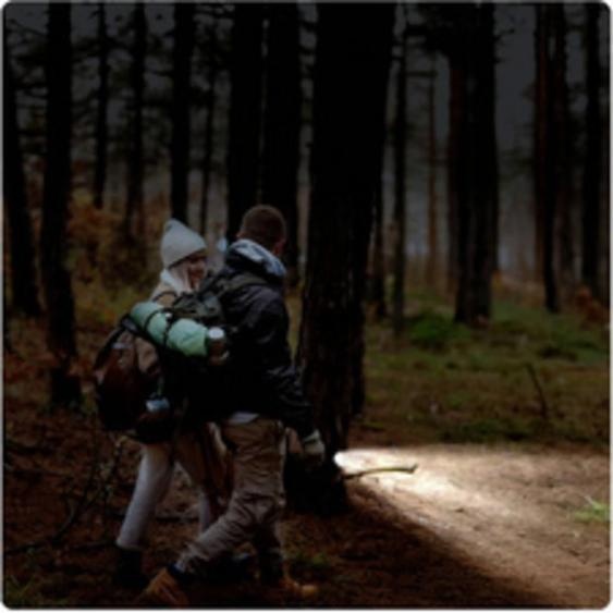 Lampe de poche LED Adventure TA300BF, noir