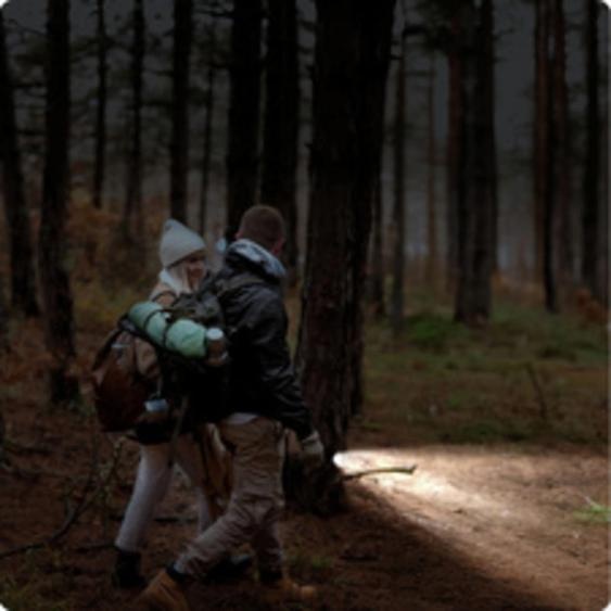 Lampe de poche LED Adventure TA500BF, noir