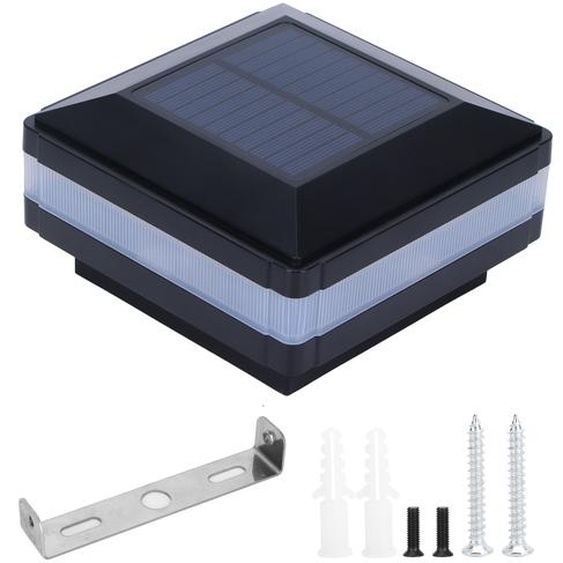 Lampe de poteau, lampe de chapeau de clôture, lampe de pilier, lampe de chapeau de pilier, éclairage extérieur, décoration de jardin