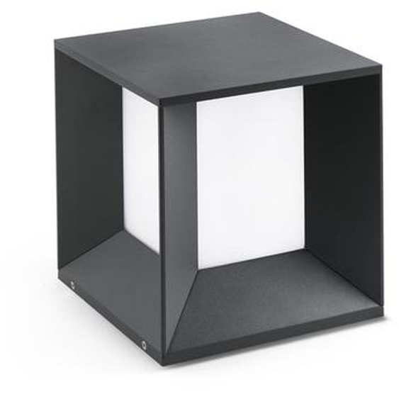 Lampe de socle à LED MILA 18W 4000K 500lm IP65 gris foncé