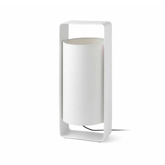 Lampe de table avec abat-jour LULA blanc