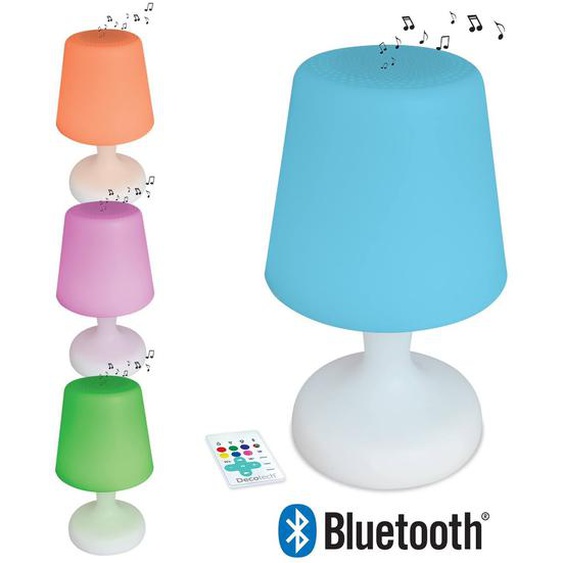 Lampe De Table Bluetooth Multicouleurs Waterproof Blanc