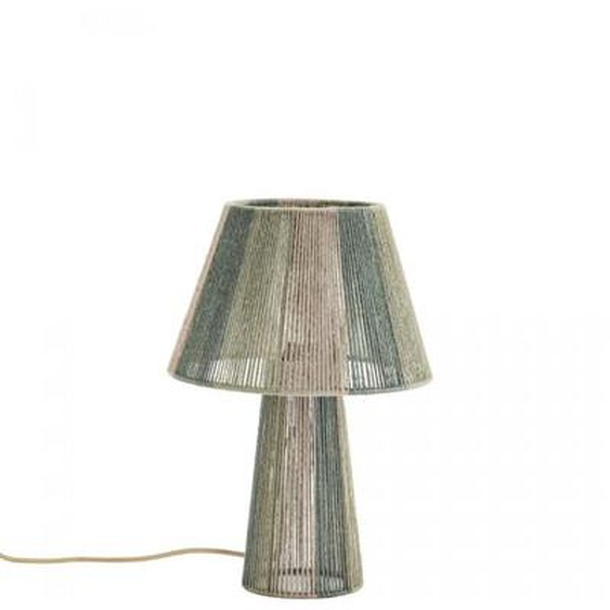 Lampe de table en ficelle de jute