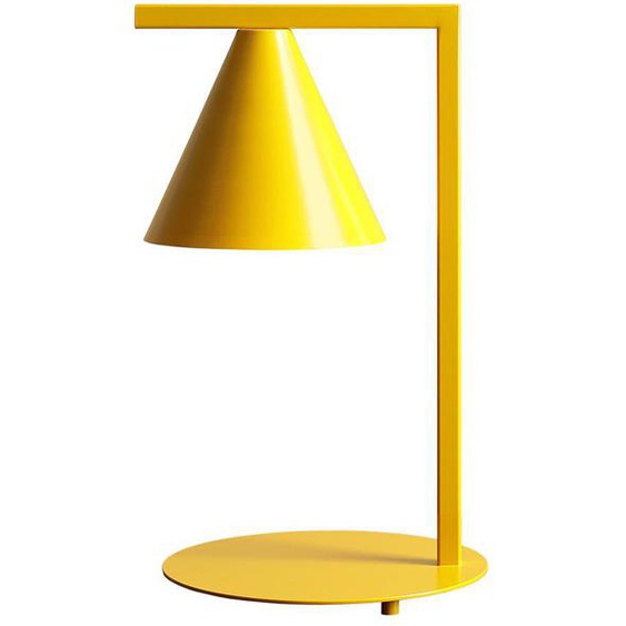 Lampe de table FORM jaune 40 cm