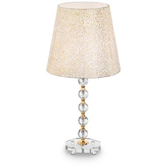 Lampe de table Golden QUEEN 1 ampoule en métal