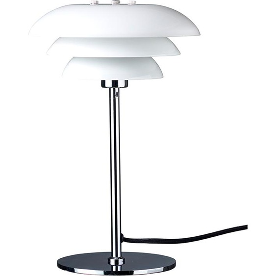Lampe de table, lampe de bureau, lampe de chevet, lampe de lecture LED, DL20 Petite opale/chrome Métal