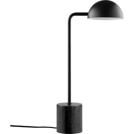 Lampe de table, lampe de bureau, lampe de chevet, lampe de lecture LED, Marble noir marbre
