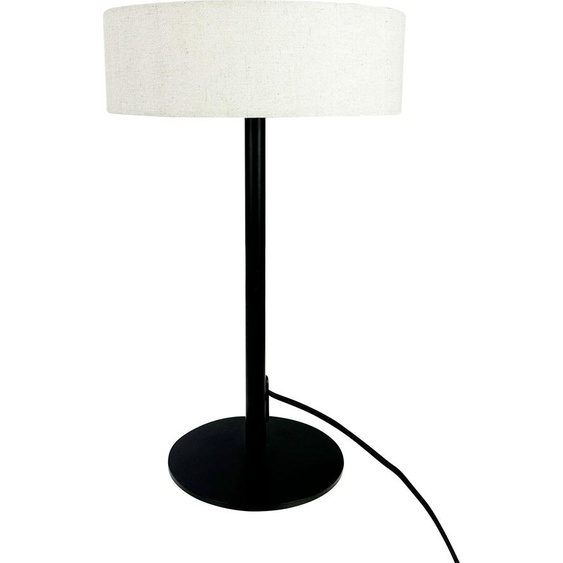 Lampe de table, lampe de chevet, lampe de bureau, lampe de lecture LED, Calix noir / blanc