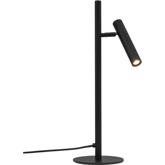 Lampe de table, lampe de chevet, lampe de bureau, lampe de lecture LED Carlo noir