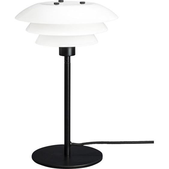 Lampe de table, lampe de chevet, lampe de bureau, lampe de lecture LED, DL20 opale/noir