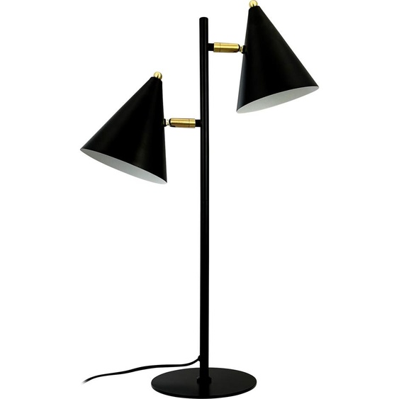 Lampe de table, lampe de chevet, lampe de bureau, lampe de lecture LED, Rouen noir