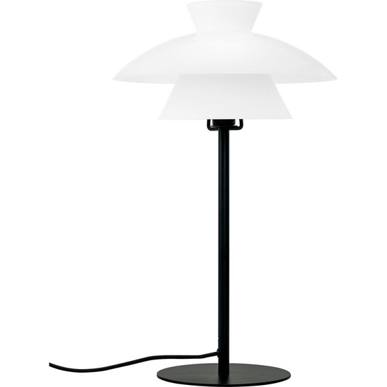 Lampe de table, lampe de chevet, lampe de bureau, lampe de lecture LED, Valby Opal noir