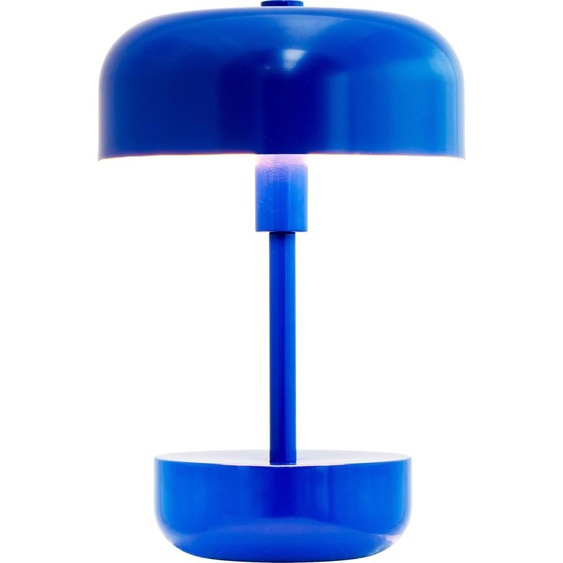 Lampe de table, Lampe de table sans fil à intensité variable, Lampe de table Led en métal, Lampe de lecture, Rechargeable par USB, Haipot bleu