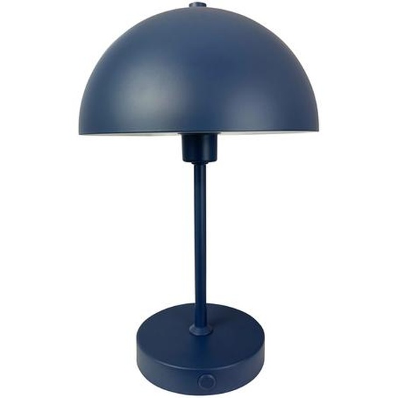 Lampe de table, Lampe de table sans fil à intensité variable, Lampe de table Led en métal, Lampe de lecture, Rechargeable par USB, Stockholm bleu