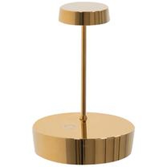 Lampe de table LED dorée brillante rechargeable et dimmable Swap mini pro