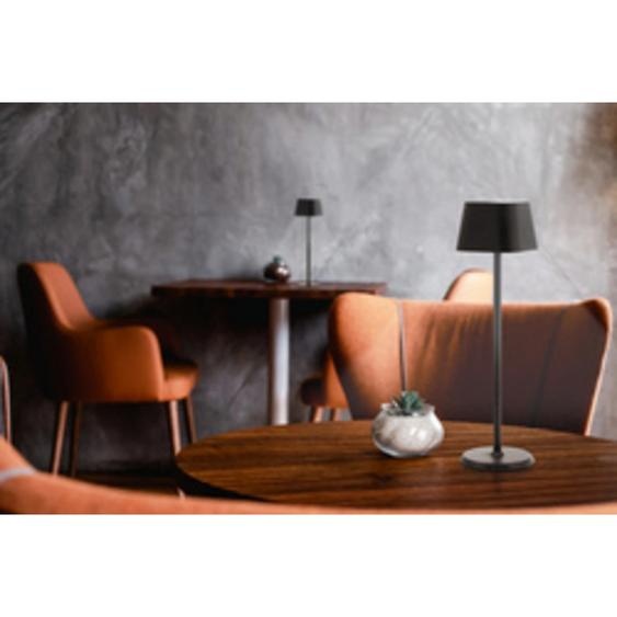 Lampe de table LED rechargeable GEORGINA, noir