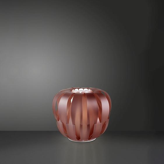 Lampe de table moderne 1 lumière Queen Polilux Pink Metallic D42 Italy