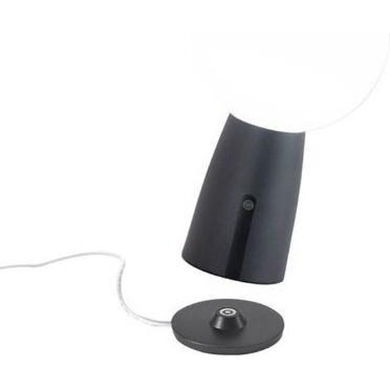 Lampe de table Olimpia Pro Gris foncé rechargeable et dimmable