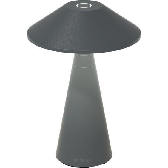Lampe de table SOMPEX Move, hauteur : 310 mm, aluminium anthracite
