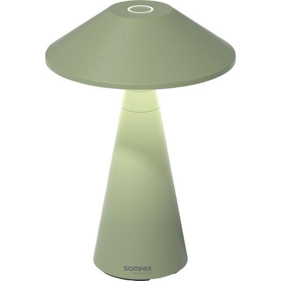 Lampe de table SOMPEX Move, hauteur : 310 mm, vert aluminium