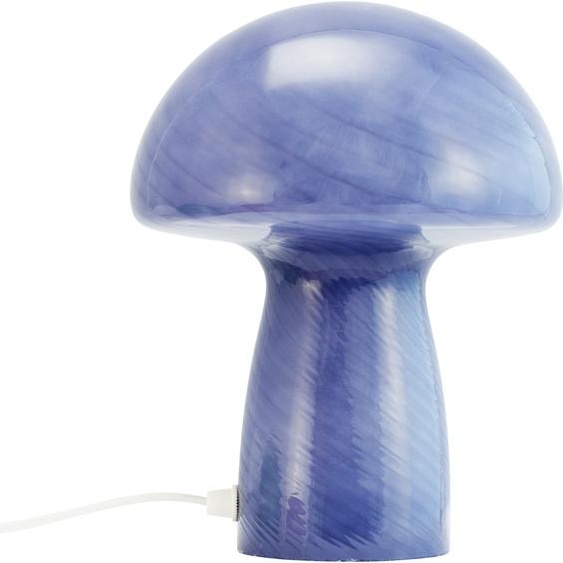 Lampe de table, table de chevet, lampe de bureau, lampe de table en verre, Jenny Pilz bleu Dyberg Larsen