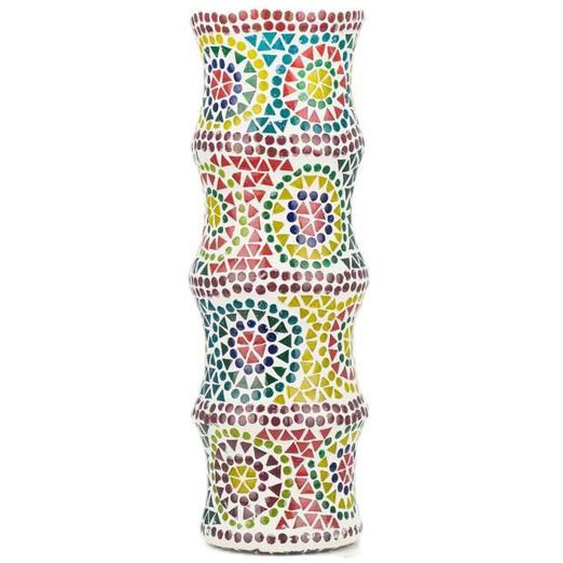 Lampe Decorative - Lampe marocaine Verre de bouteille de verre multicolore
