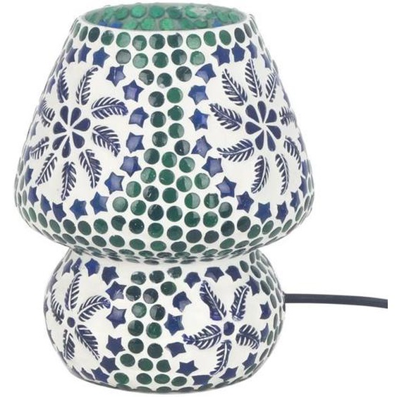 Lampe de table - ORIGEN Home Decor - Mosaïque - Vert - 32x18x18 cm - Intérieur