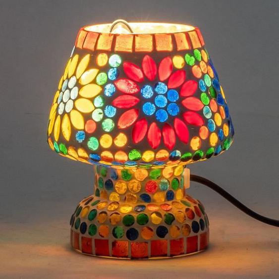 Lampe de table - SIGNES GRIMALT - Mosaïque multicolore - Design exclusif - Verre - Contemporain