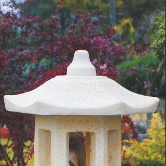 Lampe dextérieur Lampe Terrasses Pierre Sculpture Lumière Lanterne Jardin