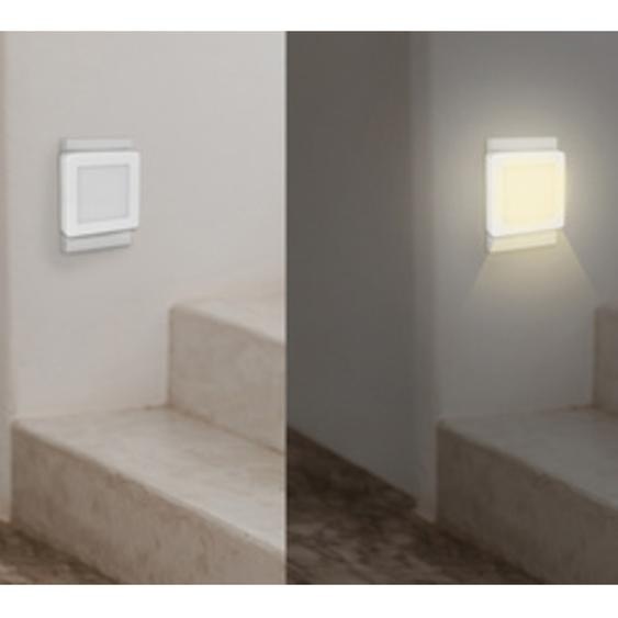 Lampe dorientation à LED avec capteur, blanc