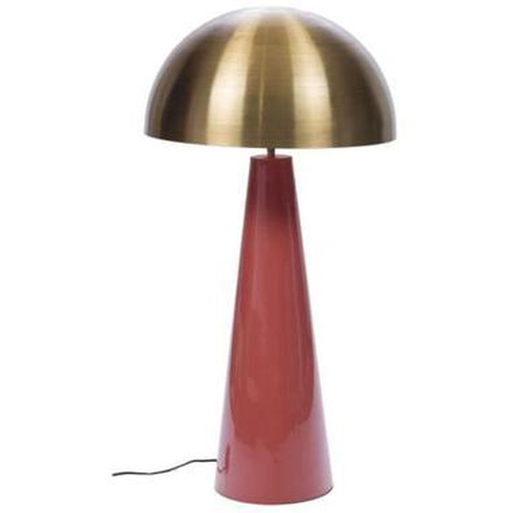 Lampe - AMADEUS - Champignon - Métal - Terracotta - Design Contemporain