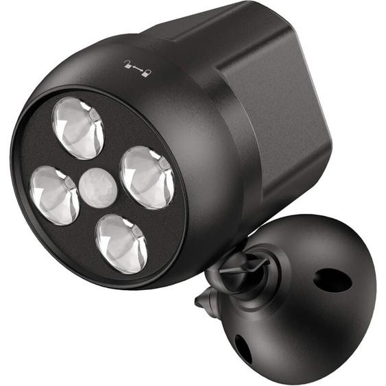 Lampe extérieure avec capteur de mouvement Imperméable à leau, Projecteur led avec capteur sans fil, Lumière extérieure de Sécurité