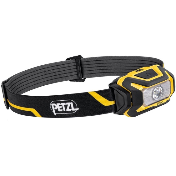 Lampe frontale Aria 1 noir - jaune + 3 piles AAA/LR03 - PETZL - E069AA00