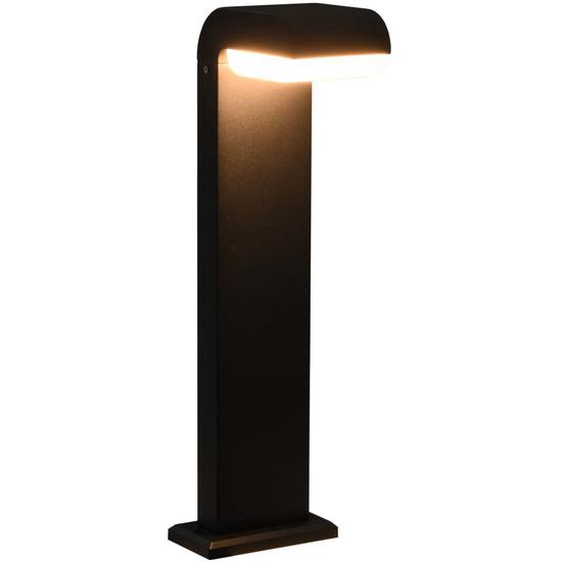 Lampe LED dextérieur 9 W Noir Ovale