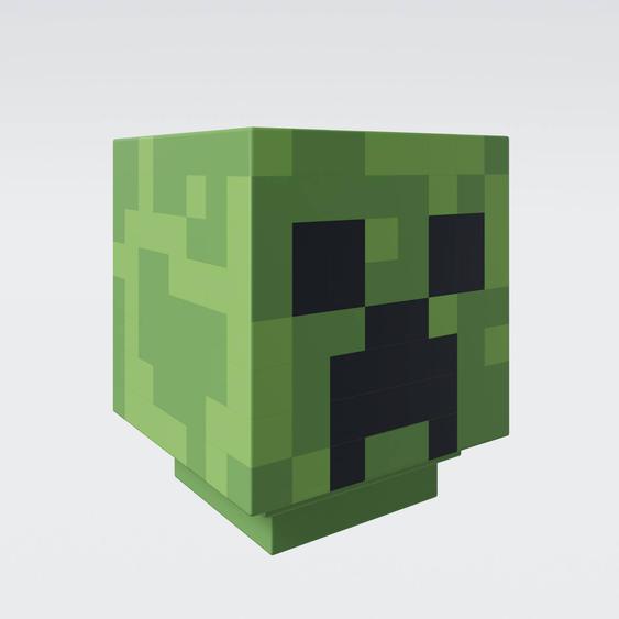 Lampe Led Minecraft - Veilleuse Rechargeable Par Usb Avec Minuterie Vert - Creeper