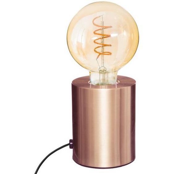 Lampe métal tube cuivre H10