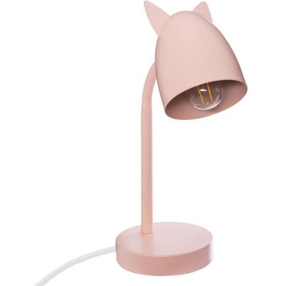 Lampe Oreilles en métal - E14 - 25 W - H. 31 cm - Rose