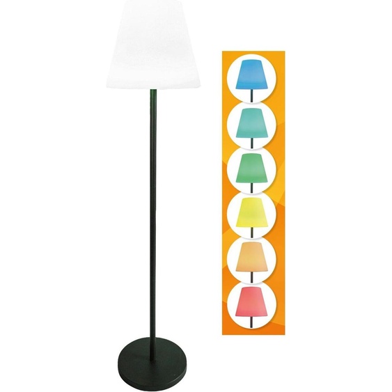 Lampe solaire dextérieur Lampe sur pied Lampe dextérieur Lampe de jardin Lampe solaire décorative