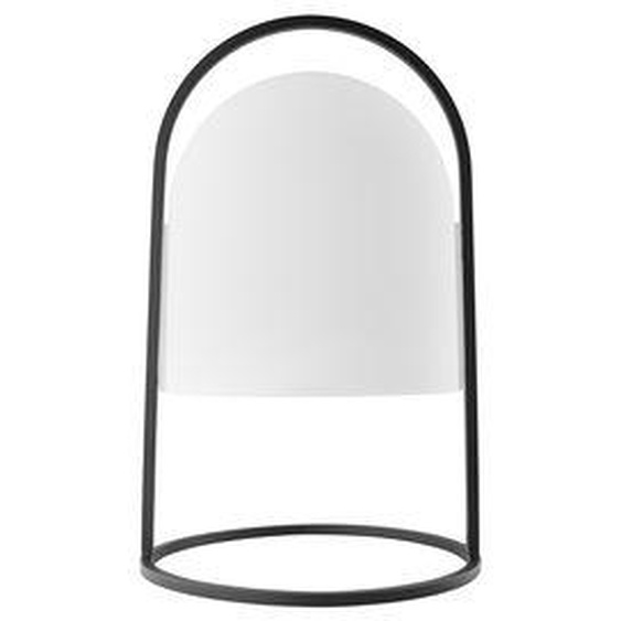 Lampe solaire dextérieur LED Large plastique blanc / Ø 26.4 x H 43 cm - Charge soleil ou mini-USB - Eva Solo