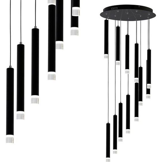 Lampe suspendue LED CARBONE 12W ML6161 Milagro