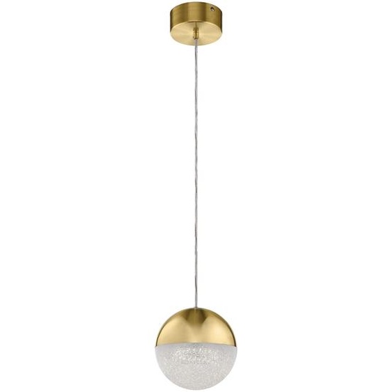 Lampe suspendue LED Moonlit or champagne 20,9W Quintiesse