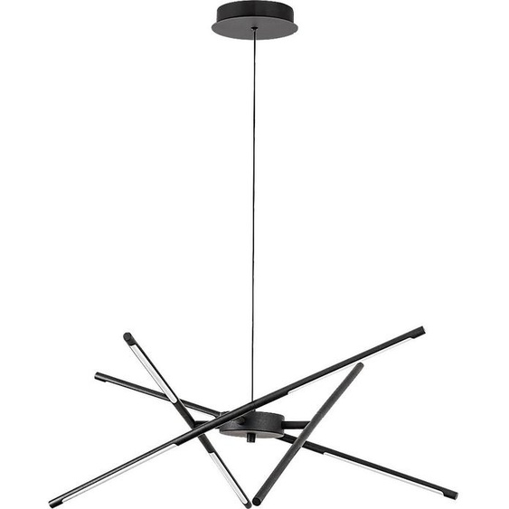 Lampe suspendue moderne réglable noir bâtons LED 30W HENLI Rabalux