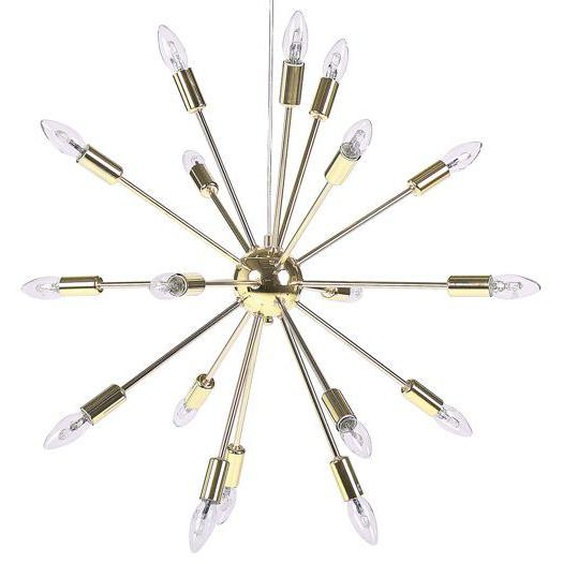 Lampe suspension dorée MAGUSE