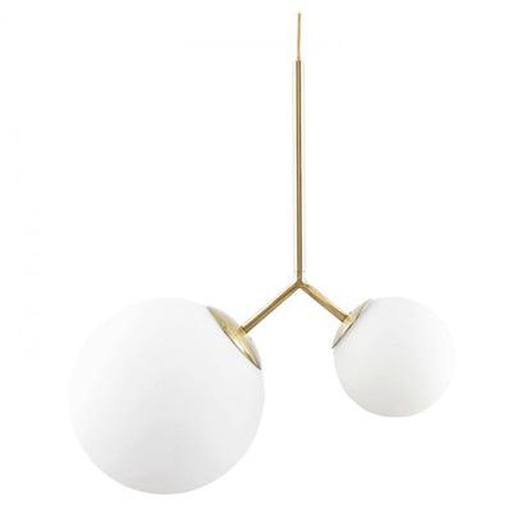 Lampe suspension Opal Twice
