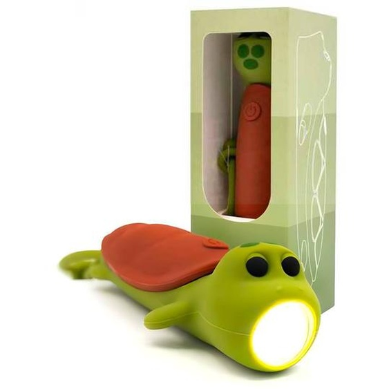 Lampe Torche Animaux En Silicone Pour Enfants Marron