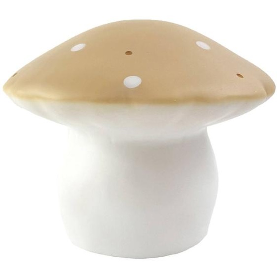 Lampe Veilleuse Champignon Eclairage Tamisée Blanc, Beige